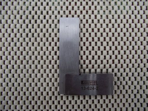 Spi 13-624-2, 2&#034; base 2 3/4&#034; blade precision grade solid steel square new for sale