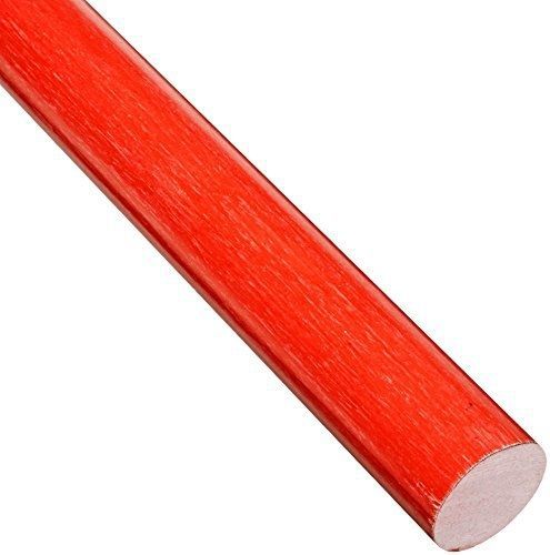 Small parts gpo3 fiberglass round rod, meets ul 94v0, opaque red, 3/16&#034; for sale