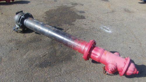 Mueller fire main hydrant w/5&#034;pipe &amp;elbow #10311019j fm 250wp 5 1/4 2006 new for sale