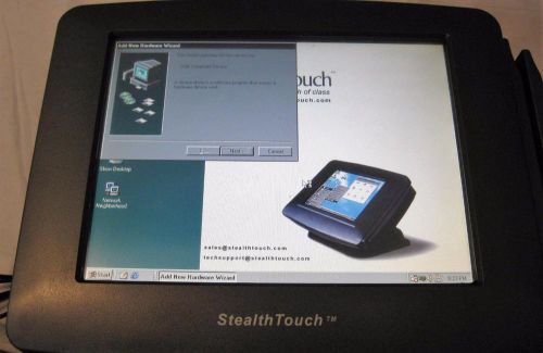 Pioneer stealth touch stealth-pxi gc4680r3bl touchscreen pos system for sale