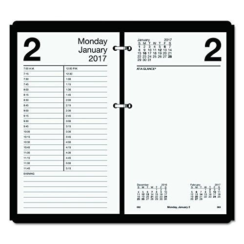 At-A-Glance AT-A-GLANCE Daily Desk Calendar 2017 Refill, Large, 12 Months, 4.5 x