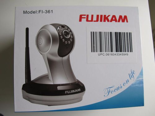 Fujikam FI-361 silver HD cloud IP/Network Surveillance security camera