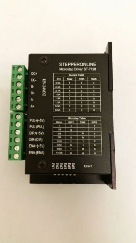 STEPPERONLINE Microstep Motor Driver ST-7128 12v 24vdc