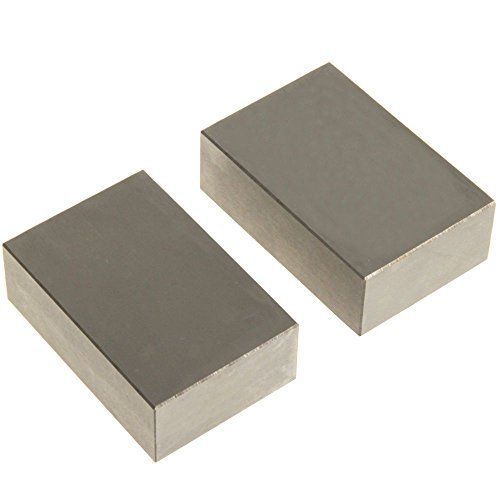 Anytime Tools 1-2-3 Blocks Matched Pair Hardened Steel 23 Holes (1x2x3) 123