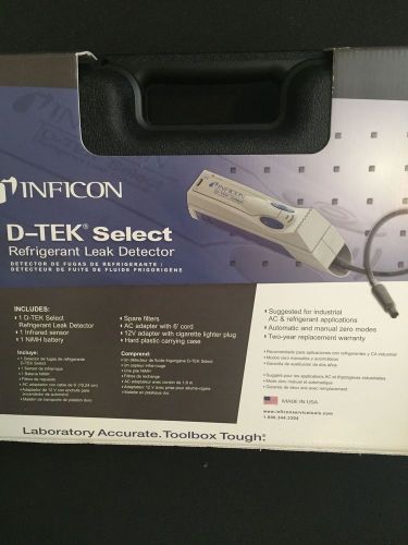 Inficon d-tek 712-202-g1 select refrigerant leak detector for sale