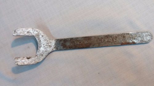 VINTAGE PORTER CABLE SAW WRENCH - 1-1/4&#034; - 2874-X OFFSET ROCKWELL MFG. CO.
