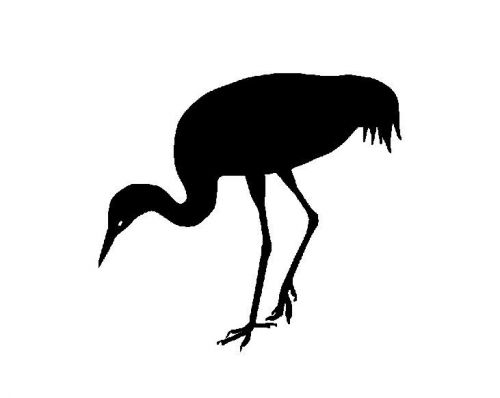 Sandhill-crane Vinyl Sticker Decals For Car Truck Auto Window Decor  2022