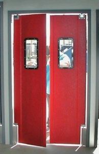NEW RESTAURANT KITCHEN DOORS 60&#034; x 84&#034; DOUBLE DOOR COMMERCIAL INTERIOR SWING