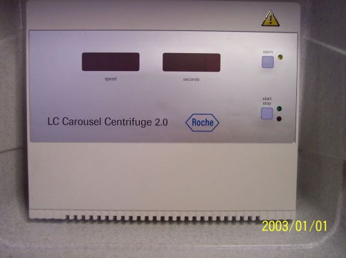 ROCHE LC CAROUSEL CENTRIFUGE 2.0 FRONT PLATE AND DISPLAY CIRCUIT BOARD HERAEUS
