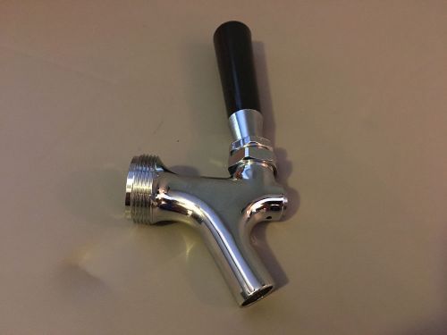 Brand New Chrome Polished Draft Beer Faucet Tap Keg Kegerator Spout with Handle