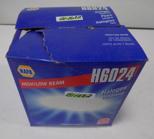 NAPA HIGH/LOW BEAM HALOGEN HEADLAMP H6024 NIB