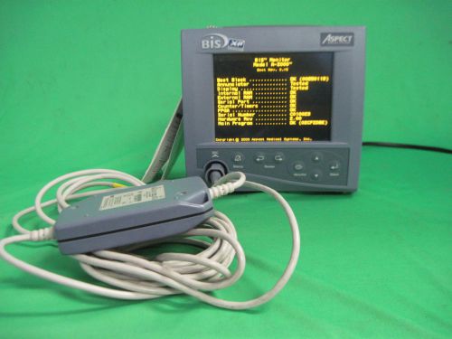 Aspect a-2000 bis xp platform bispectral index anesthesia monitor w/ dsc-xp cord for sale