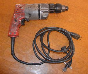 Milwaukee 3/8&#034; corded hammer drill, needs re-corded.