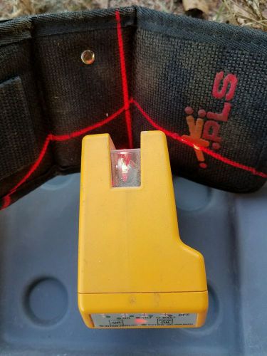 Pacific laser systems pls 180 interior exterior laser level tool w/ bracket case for sale