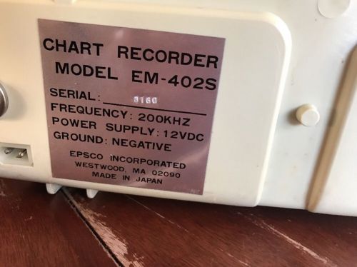 Pro search Model Em402s Chart Recorder In Good Shape