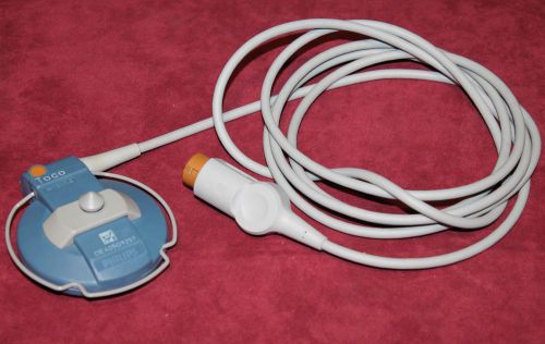 Philips M1355A Fetal Ultrasound Toco DE405G9257 W Belt Cllip Wire Free Shipping!