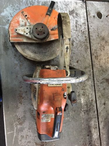 Stihl TS-400 Concrete Saw For Parts Or Repair #7992