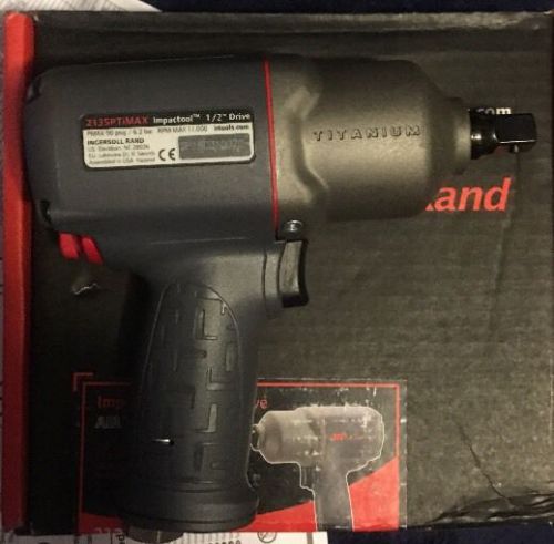 Ingersoll Rand Pneumatic Impact Wrench 1/2&#034; Drive 9800 RPM 90 PSI 2135PTIMAX