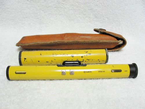 Vintage LIETZ Hand Held Surveyor Levels Model #&#039;s 8042-60 &amp; 8043-70