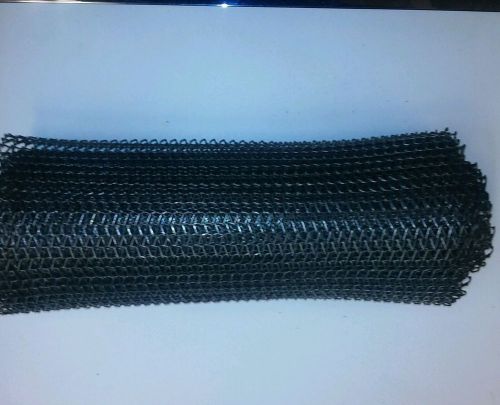 Stainless steel wire mesh conveyor belt 15&#034; w x 125&#034; length shanklin t7 texwrap for sale