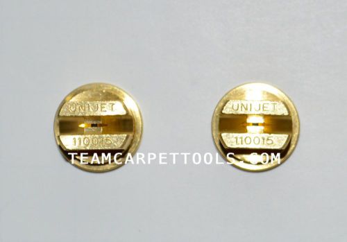 Carpet Cleaning - Quality Brass Tee Jets 11001.5 for wands hoses