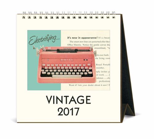 Cavallini &amp; Co. 2017 Vintage Desk Calendar