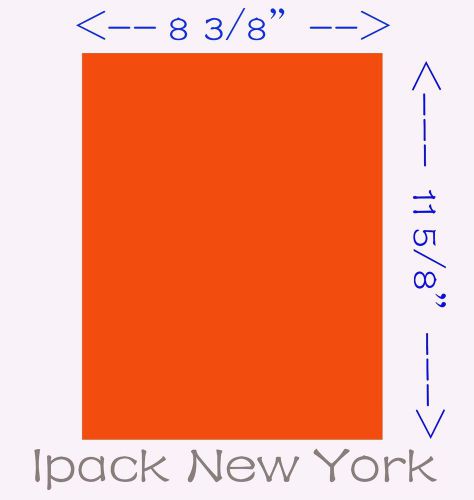 New 100 sheet A4 orange color copy paper