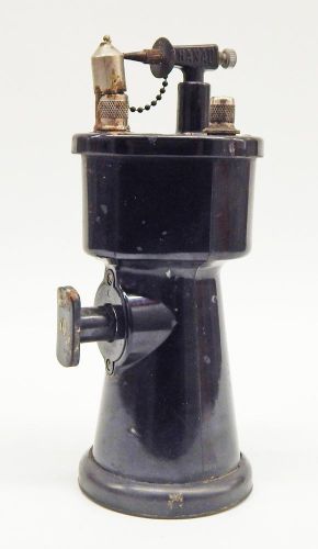 Vintage Hanau Alcohol Dental Lab Torch Model 2001665 Bakelite
