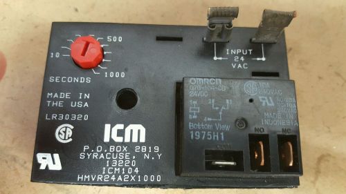ICM HMVR24A2X1000 Thermostat Timer ICM104 ICM104B
