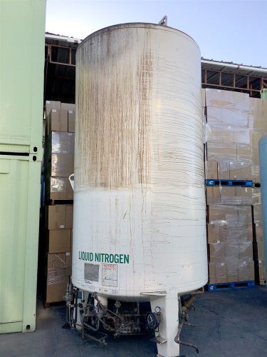 Ryan industries 3,200 liquid nitrogen stainless steel industrial tank for sale