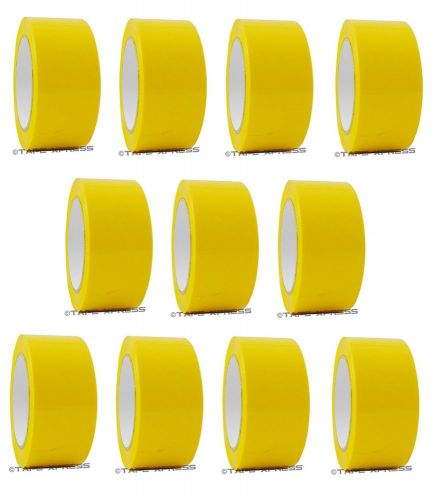 2&#034; x 110 yd Yellow 10 Rolls Packaging Packing Tape Carton Sealing Free Shipping