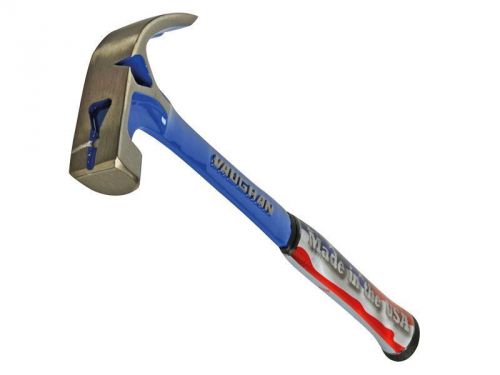 Vaughan - V4 Curved Claw Nail Hammer All Steel Plain Face 540g (19oz)