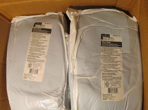 50 lbs (case 10 5lb packs) ideal 31-605 seal/sealer/sealant putty paintable hvac for sale