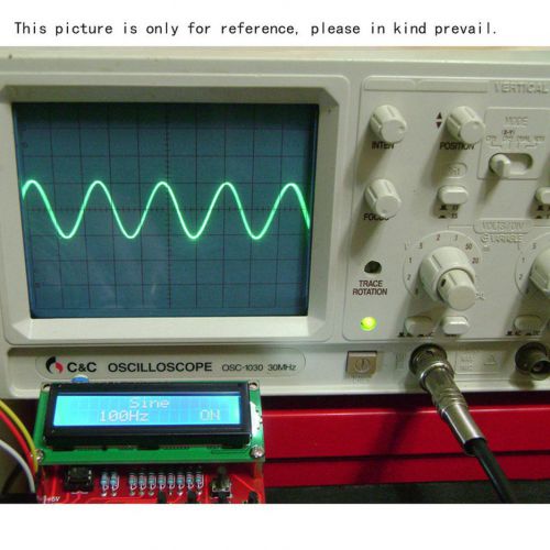 Dds function signal generator module kit sine square sawtooth triangle wave@p for sale