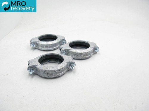 Grinnell Pipe Clamp W/Gasket 4?/114.3MM *New No Box* *Lot Of 3*