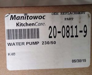 20-0811-9    Manitowoc Water Pump  2008119