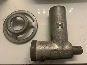 Genuine Hobart size #12 Meat Grinder Throat &amp; head