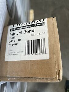 Premium Ink Jet Bond 24 lb  36&#034; x 150&#039; CAD GIS Engineering NEW