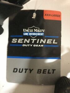 Brand New Uncle Mikes Sentinel Law Enforcement Duty Belt Black Large. 2&#034; wide.