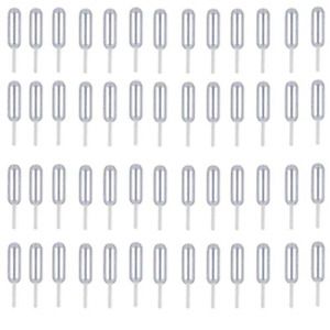 Dessert Pipettes 4ml, 60PCS Plastic Squeeze Transfer Pipettes Dropper Liquid for