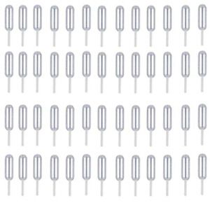 Dessert Pipettes 4ml, 60PCS Plastic Squeeze Transfer Pipettes Dropper Liquid for