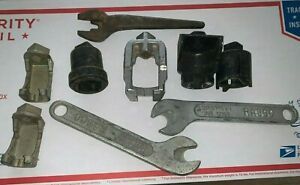 LOT OF 9 FIRE SPRINKLER HEAD~SOCKET WRENCH~CENTRAL~VIKING~RASCO~GLOBE