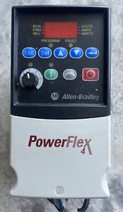 (2Hp) Allen Bradley Powerflex 4  22A-D4P0N104 380-480 VAC 3 PH