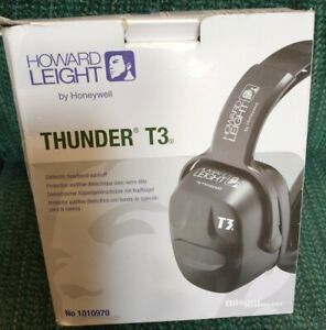 Howard Leight by Honeywell Thunder T3 Headgear Protective Ear Muffs (NOB)