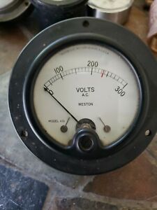 WESTON A.C. Model 476 Volt Meter