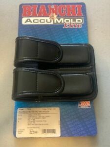 Bianchi AccuMold Elite 7902 Double MAG Magazine Pouch 22299 Colt HK SIG S&amp;W