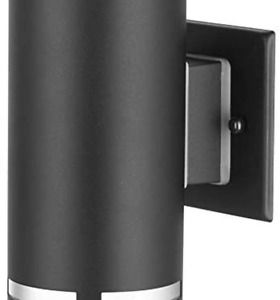 Outdoor Wall Sconce,Up/Down Porch Light,Stainless Steel 304 and Toughened
