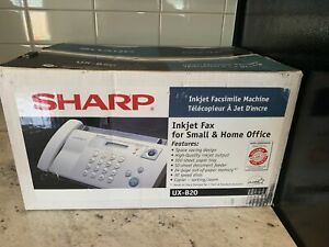 Sharp Plain Paper Inkjet Fax Machine UX-B20 NEW