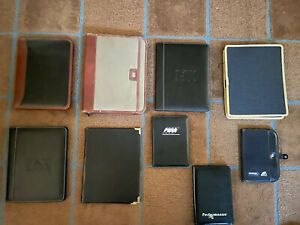 LOT of 11 Portfolios Large/Small Black AND Brown