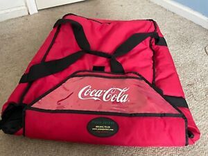Coca-cola branded pizza bag made by Pizza Jacket